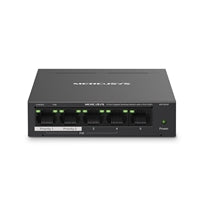 Mercusys MS105GP 5-Port Gigabit PoE+ Switch - 65W Desktop Metal Mercusys MS105GP 5-Port Gigabit PoE+ Switch - 65W Desktop Metal